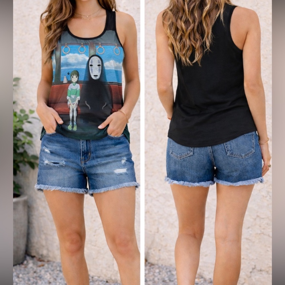 NWOT Her Universe Spirited Away studio GHIBLI 2001, Tank Top size M, L, XL.